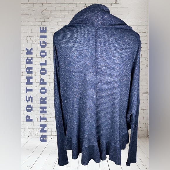 Anthropologie | Postmark | Cowl Neck Ruffle Sweater - Picture 3 of 6